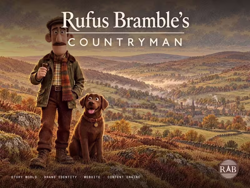 Cover image for Rufus Bramble's Countryman: a serialised