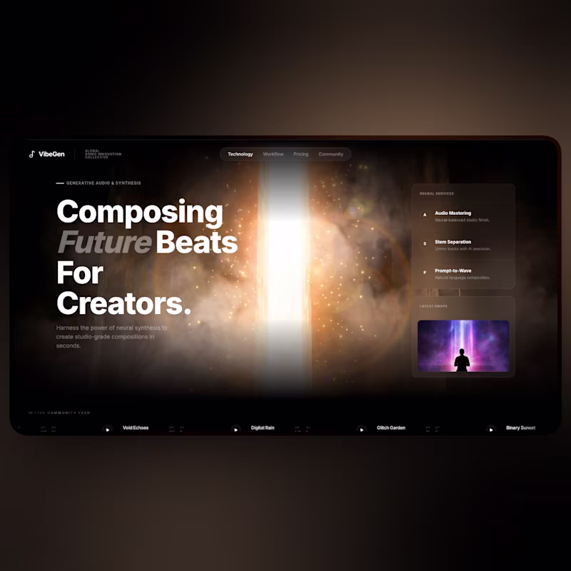 Cover image for Landing Page for Agencies