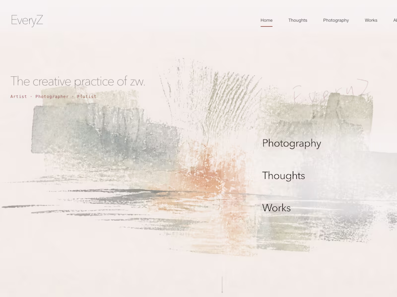 Cover image for EveryZ — Artist Portfolio & Digital Archive