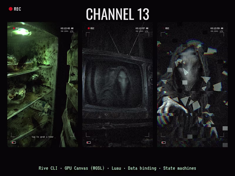 Cover image for CHANNEL 13 📺👁️ A found-footage