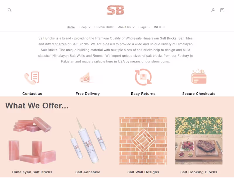 Cover image for SEO Optimization & Organic Growth Strategy for SaltBricks.us
