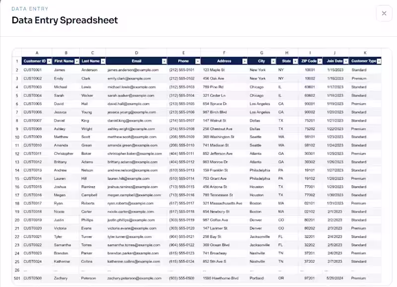 Cover image for Excel Spreadsheet Data Entry & Formatting