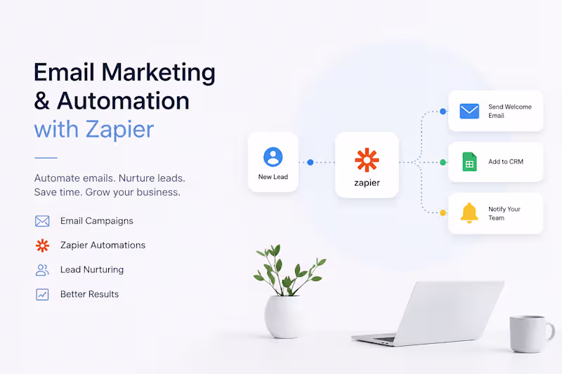 Cover image for Email Marketing & Zapier Automation