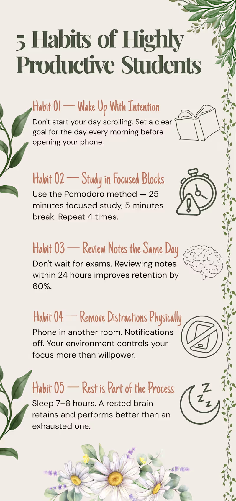 Cover image for An educational infographic highlighting 5