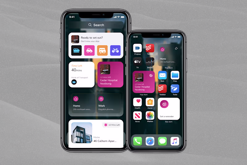 Cover image for Transport Alert: Mobile App Design
