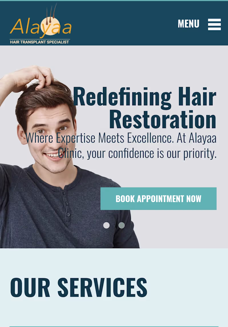 Cover image for Hair Transplant Clinic Meta Ads
