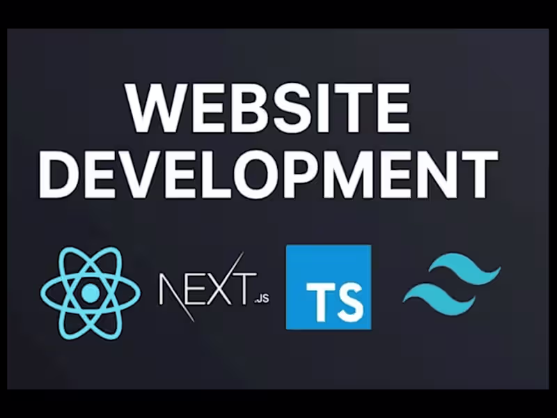 Cover image for I will build a modern, responsive website or landing page