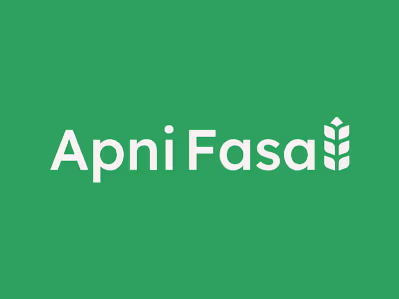 Cover image for Apni Fasal Branding + Logo Design