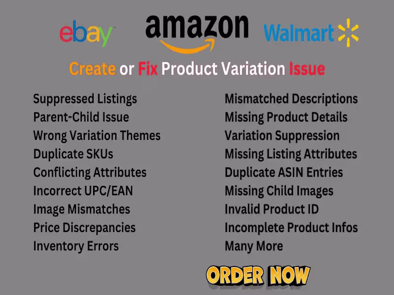 Cover image for Amazon Listing Reinstatement Expert | Fix Suppressed Listings
