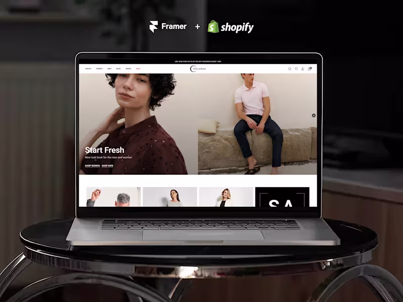 Cover image for Growth — Framer + Shopify store