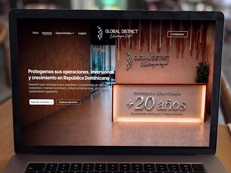 Cover image for Reframing a Law Firm’s  | Communication + UX/UI Design