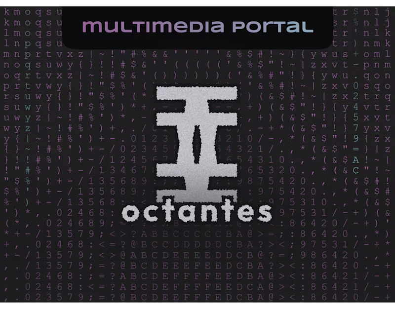 Cover image for octantes - multimedia portal