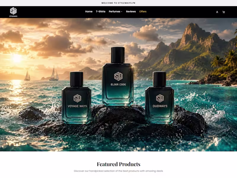 Cover image for Title:
E-Commerce Web Application (React +