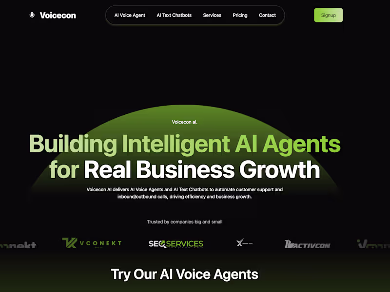 Cover image for Voicecon AI delivers AI Voice