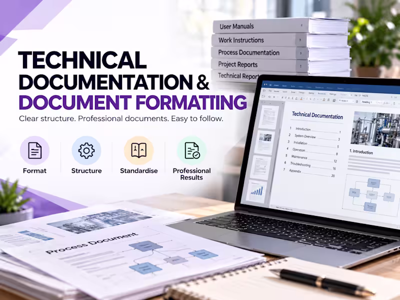 Cover image for Technical Documentation & Document Formatting