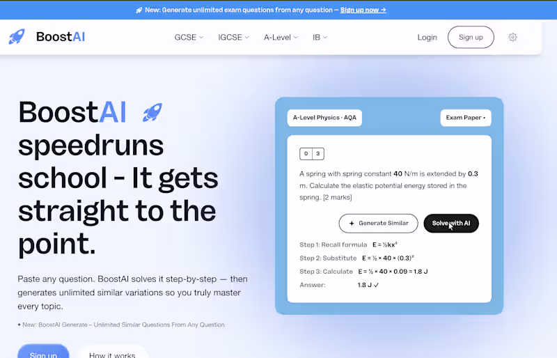 Cover image for  EdTech SaaS Landing Page (UK
