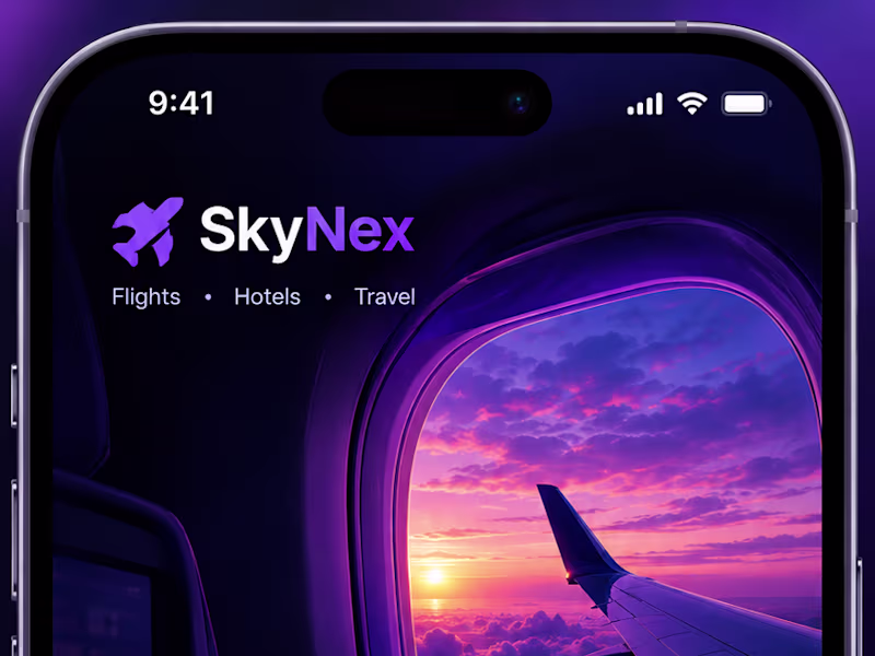 Cover image for  SkyNex — Flight, Travel