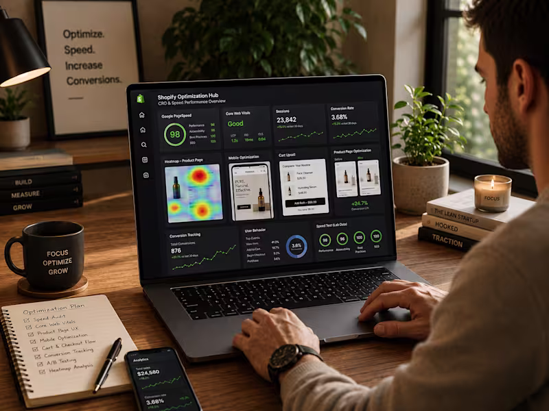 Cover image for Shopify Speed Optimization & CRO