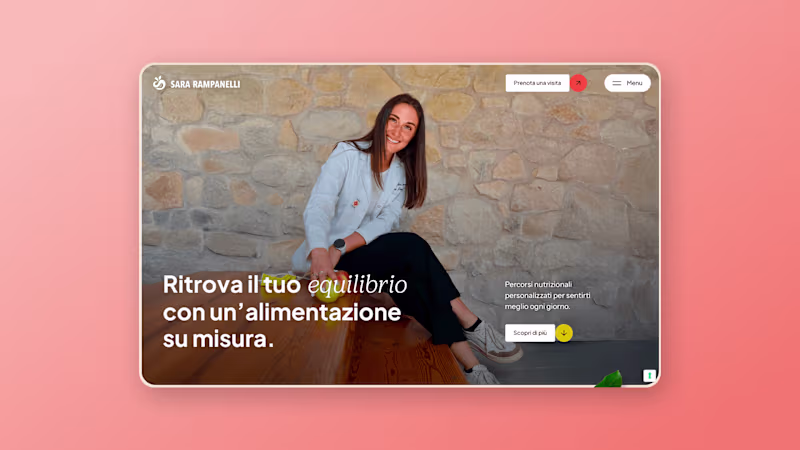 Cover image for Project Description

Sara Rampanelli is a