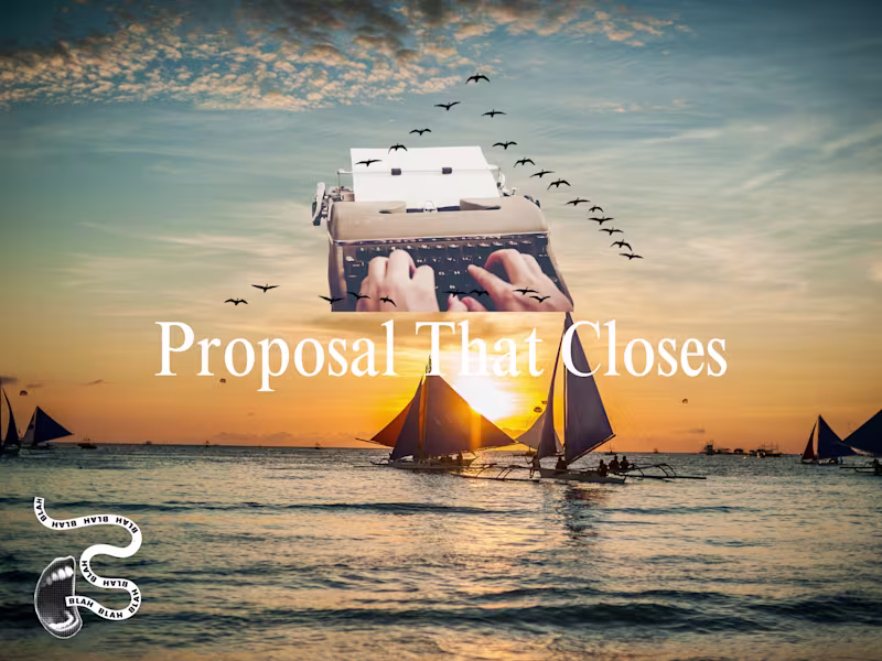 Cover image for Proposal That Closes | Service Proposal System