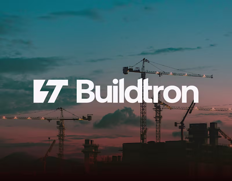 Cover image for BuildTron Construction Brand Identity