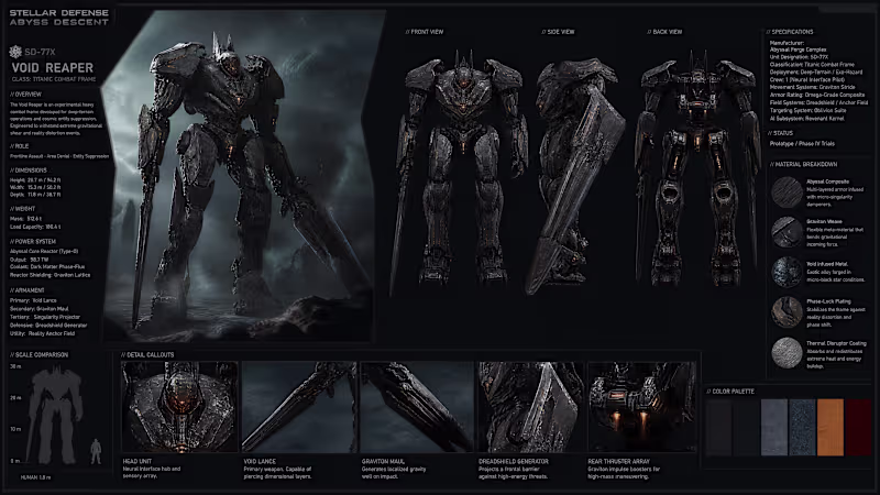 Cover image for Hello. my name's Jack. this is a mecha character I designed ...