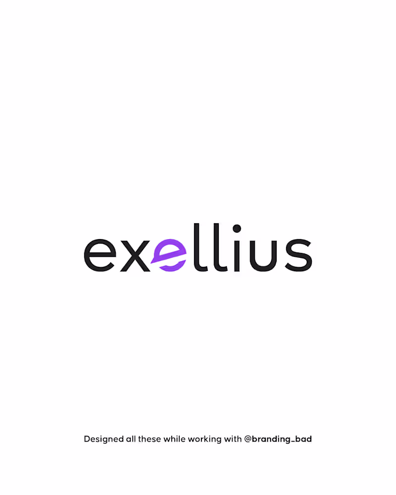 Cover image for exellius | Brand Identity Design