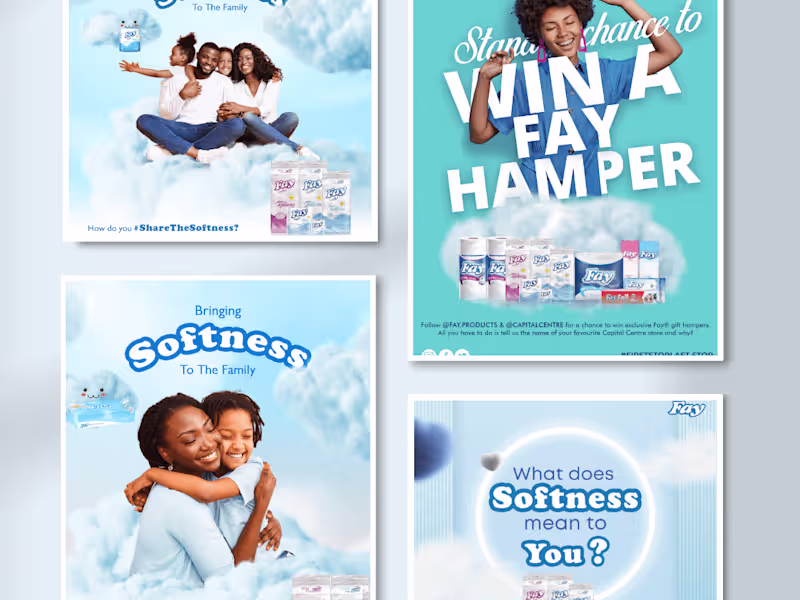 Cover image for Fay Social Media  post designs