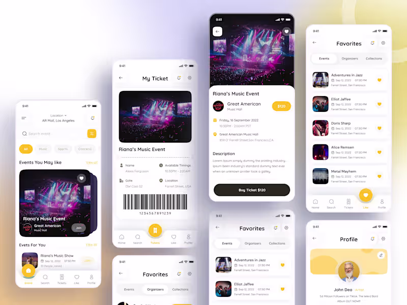 Cover image for I will develop a polished mobile app UI design in figma