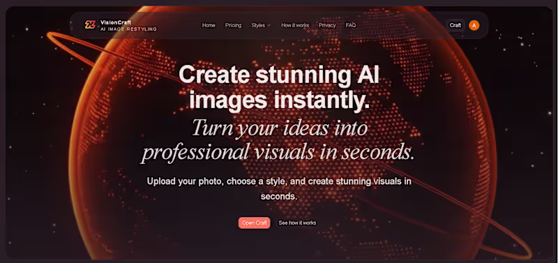 Cover image for AI Image Generation SaaS built