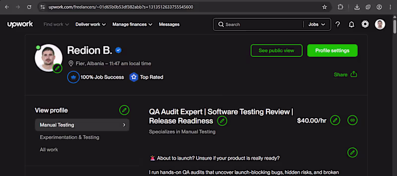 Cover image for QA Audit — Rapid Product