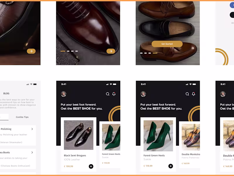 Cover image for Scarpa Shoes: Mobile App Design