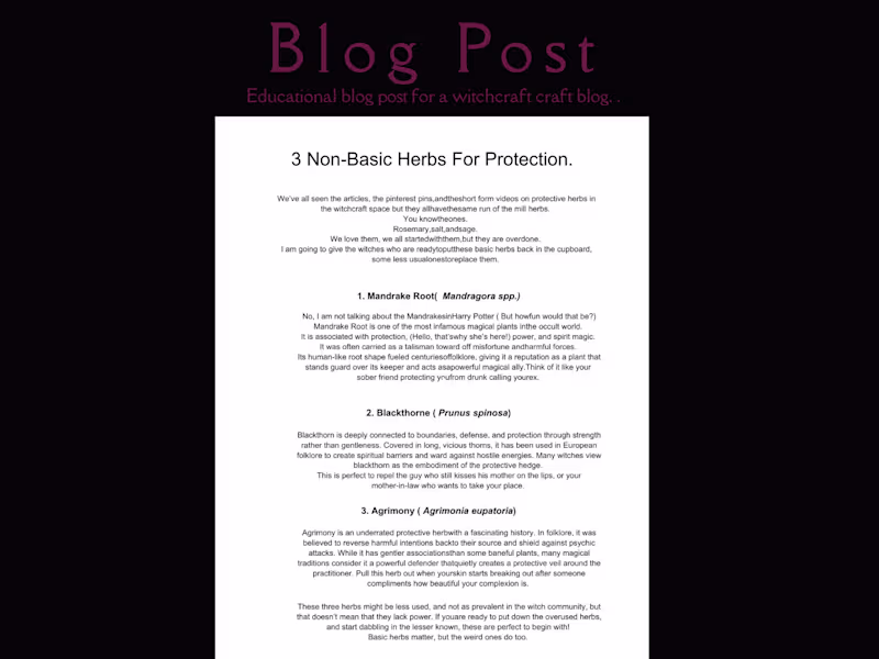 Cover image for A fun, informational blog post