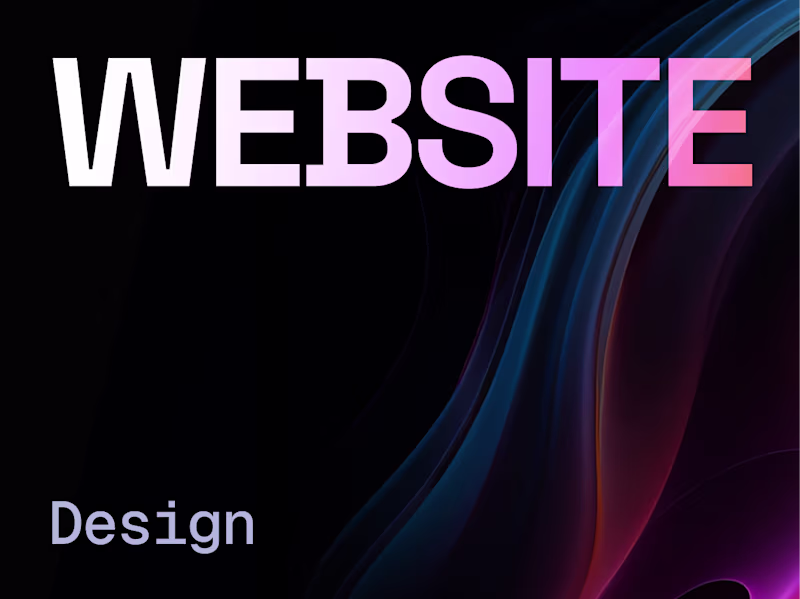 Cover image for Website Design