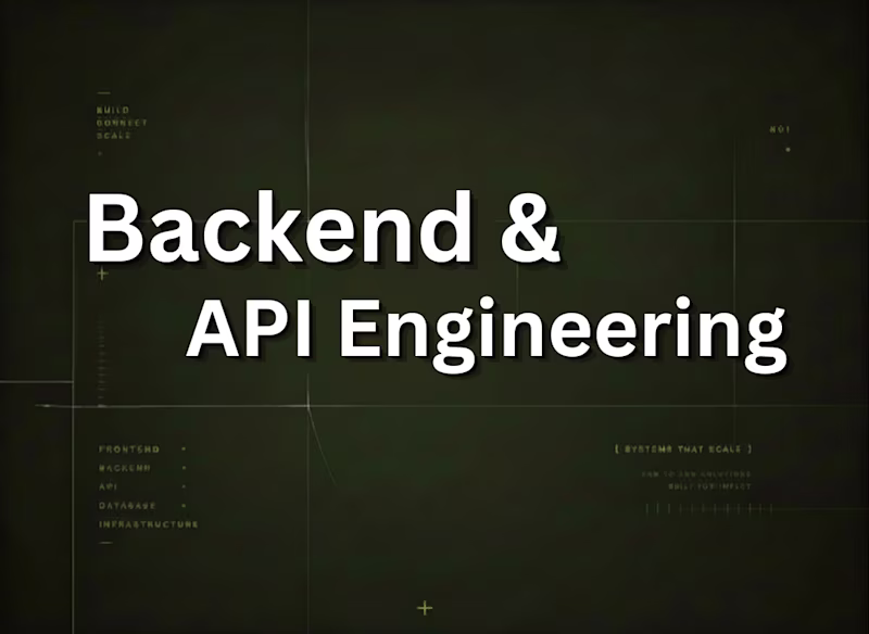 Cover image for Backend & API Engineering