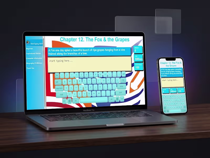 Cover image for A modern web-based typing tutor