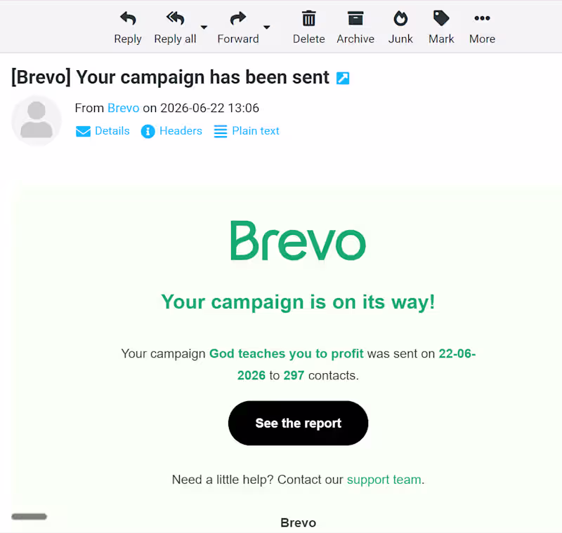 Cover image for I signed up on Brevo
