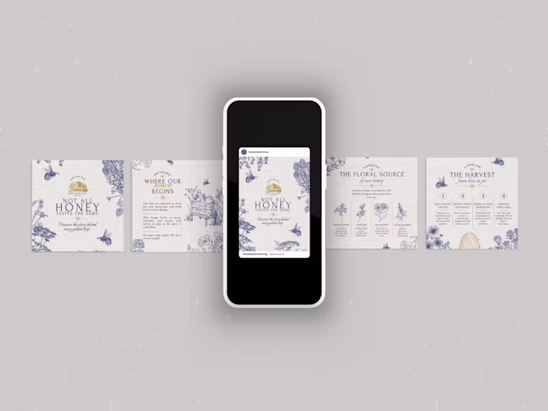 Cover image for Instagram Carousel Design | Fictional