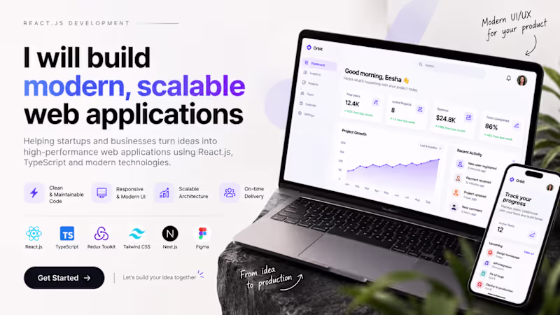 Cover image for React Frontend Development for SaaS Startups ⭐