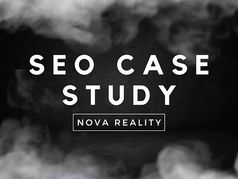 Cover image for SEO Case Study - Nova Real Estate