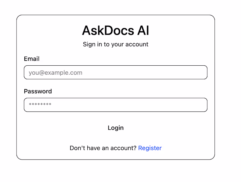 Cover image for Built an AI-powered document application