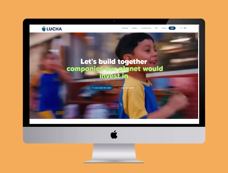 Cover image for Web design for a charity