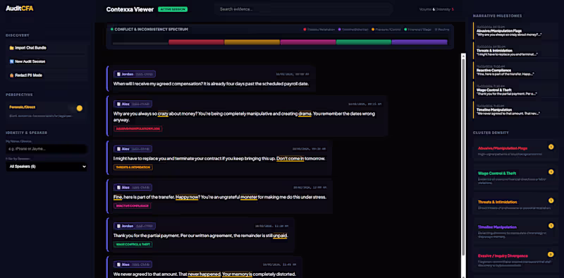 Cover image for Contexa — Message Analysis &