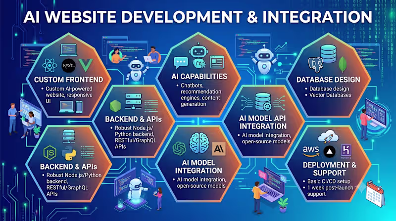 Cover image for AI Website Development & Integration
