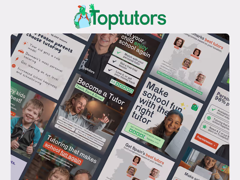 Cover image for Emotion-Driven Meta Ad Campaign for TopTutors