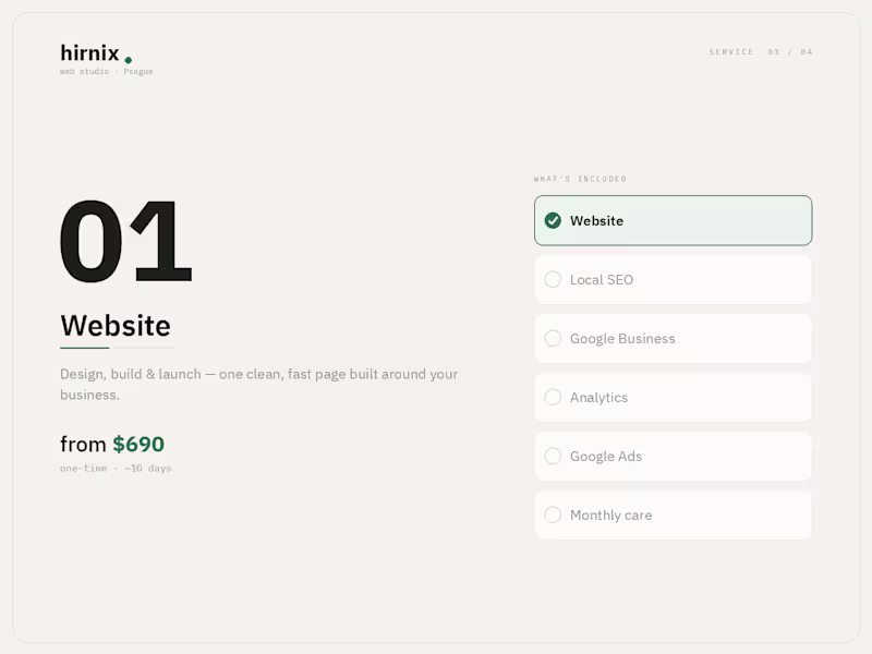 Cover image for Business website — design, build & launch