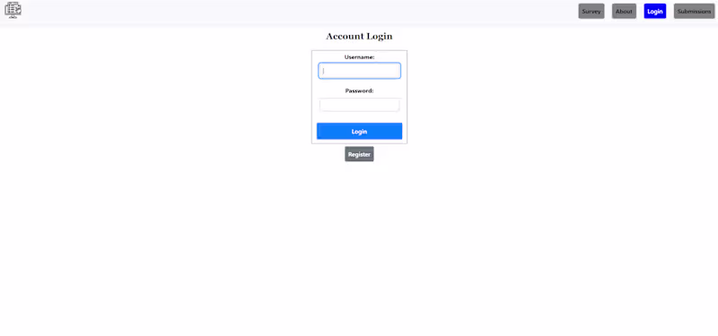 Cover image for Quick Mock-up Survey website to