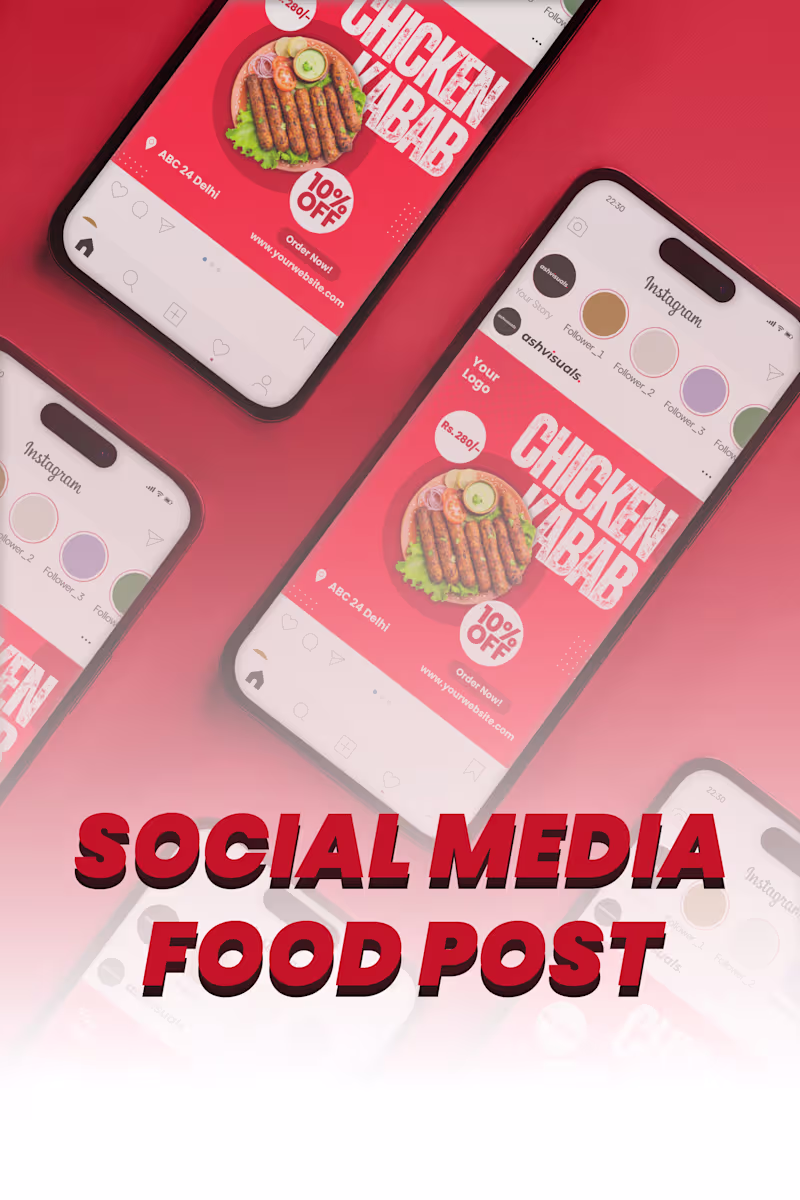 Cover image for SOCIAL MEDIA - FOOD POST