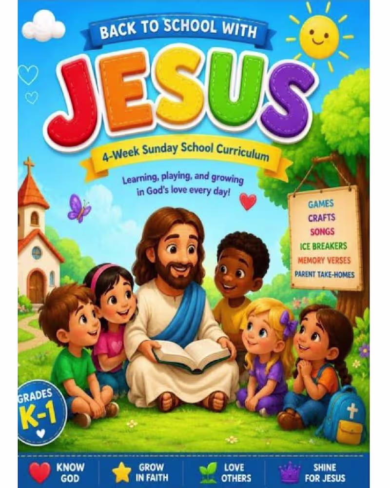 Cover image for Back to School: Jesus goes
