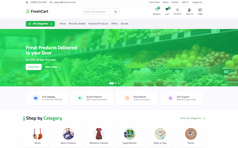 Cover image for Building the Landing pages for your modern E-commerce websites